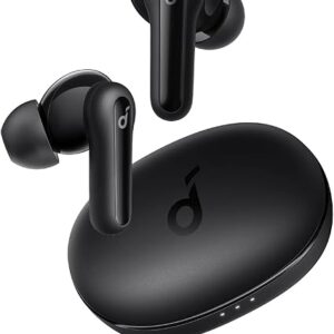 Anker Soundcore Life P2 Mini Bluetooth Earphones, 10mm Drivers with Big Bass Wireless Earbuds, Custom EQ, Bluetooth 5.2, 32H Playtime, USB-C for Fast Charging, Tiny Size for Commute, Work