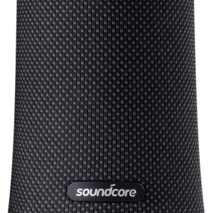 Soundcore Anker Flare 2 Bluetooth Speaker, with IPX7 Waterproof Protection and 360° Sound for Backyard and Beach Party, 20W Wireless Speaker with PartyCast, EQ Adjustment, and 12-Hour Playtime