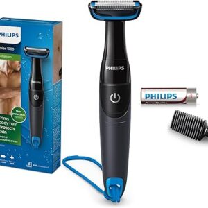 Philips Bodygroom Series 1000 Body Groomer For Men Bg102416, Black