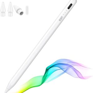 ESR for Apple Pen, iPad Pencil, Stylus Pen for iPad 10/9/8/7/6, iPad Pro 11/12.9, iPad Air 5/4/3, iPad Mini 6/5, Tilt Sensitivity and Palm Rejection, Magnetic Attachment, White