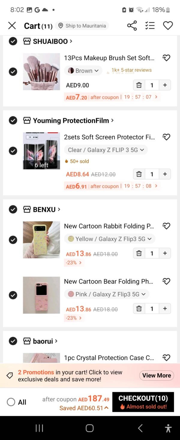 Shein New Order 10Products