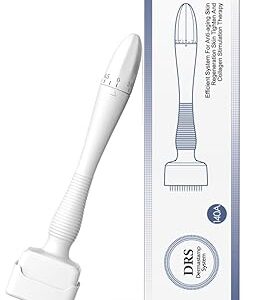 DRS Stainless Steel Derma Stamp140 Adjustable pin - Professional microneedling pen for Women & Men - Micro needling derma stamp